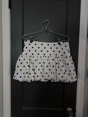 Wearever Polka Dot Mini Skirt